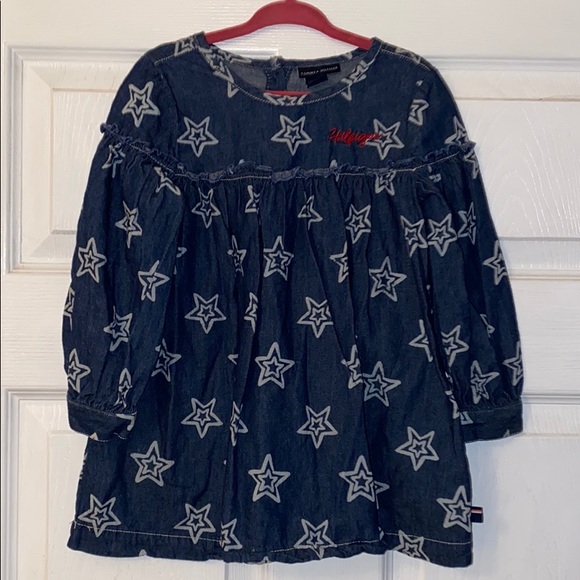 Tommy Hilfiger Star-Print Dress - Picture 2 of 5